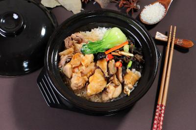 广东美食 极悦特色煲子饭满街飘香