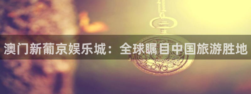 摩根娱乐：澳门新葡京娱乐城：全球瞩目中国旅游胜地